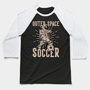 Outer space soccer Baseball T-Shirt